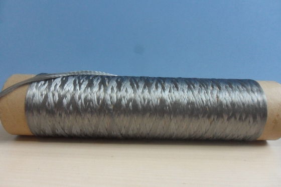 Hamile Giysiler İçin Paslanmaya Dayanıklı İletken 6um Metalik Metal Elyaf
